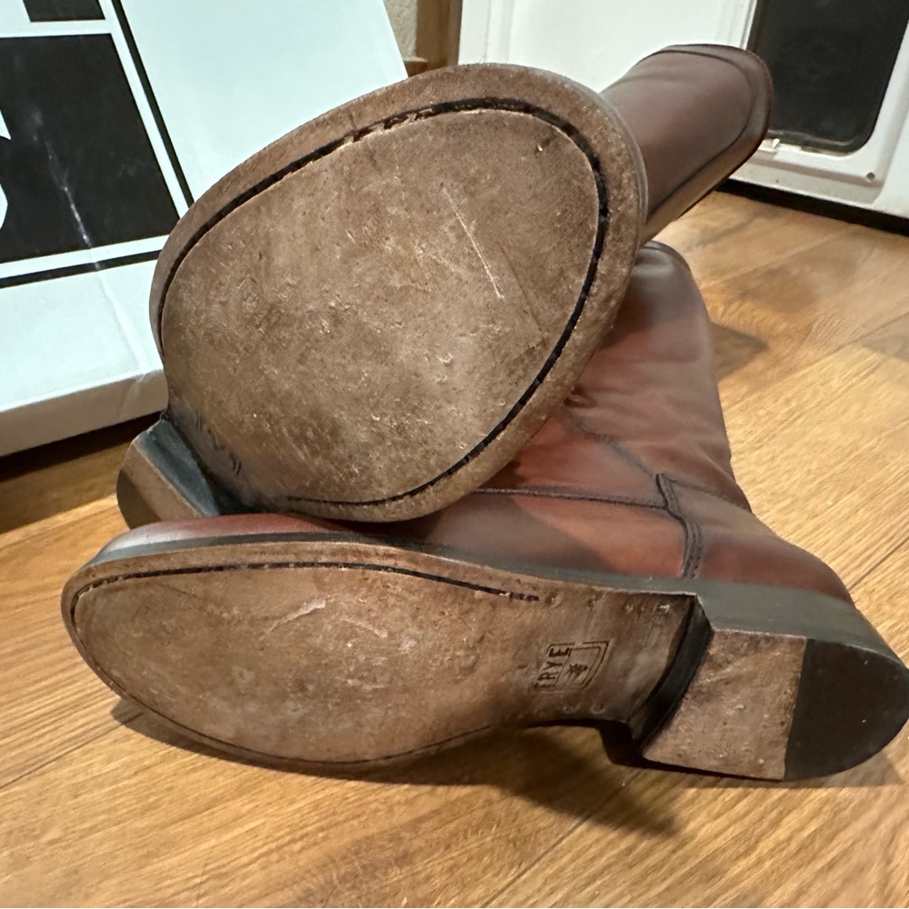 Melissa Riding Lace Frye Boots - Picture 4 of 6